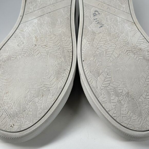 Loci x Nikki Reed Women's Beige Nine Low-Top Logo Canvas Sneakers Shoes Size 38 - Picture 14 of 16